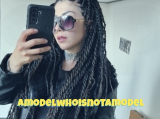 Amodelwhoisnotamodel