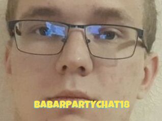 BABARPARTYCHAT18