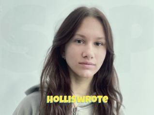 Holliswrote